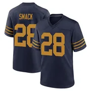 Youth Nike Green Bay Packers Trey Smack Navy The 1923 Classic Jersey - Game