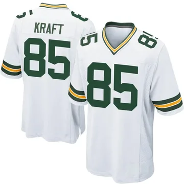 Youth Nike Green Bay Packers Tucker Kraft White Jersey - Game