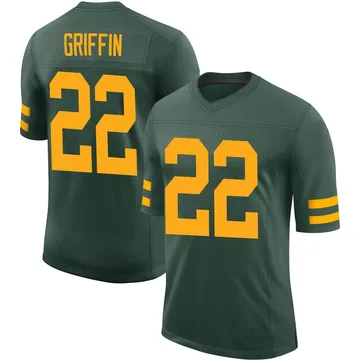 Youth Nike Green Bay Packers Tulu Griffin Green Alternate Vapor Jersey - Limited
