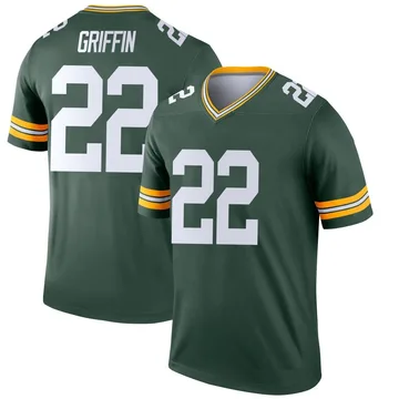Youth Nike Green Bay Packers Tulu Griffin Green Jersey - Legend