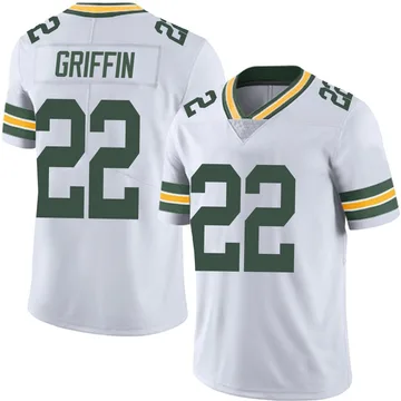 Youth Nike Green Bay Packers Tulu Griffin White Vapor Untouchable Jersey - Limited