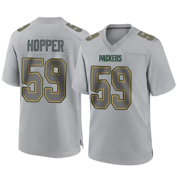 Youth Nike Green Bay Packers Ty'Ron Hopper Gray Atmosphere Fashion Jersey - Game