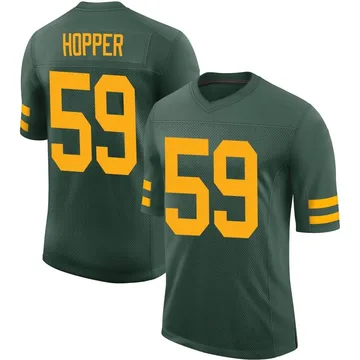 Youth Nike Green Bay Packers Ty'Ron Hopper Green Alternate Vapor Jersey - Limited
