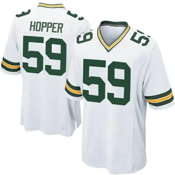 Youth Nike Green Bay Packers Ty'Ron Hopper White Jersey - Game