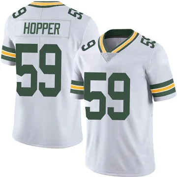 Youth Nike Green Bay Packers Ty'Ron Hopper White Vapor Untouchable Jersey - Limited