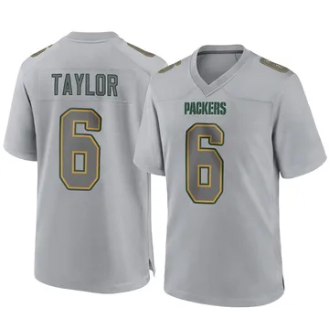 Youth Nike Green Bay Packers Tyrod Taylor Gray Atmosphere Fashion Jersey - Game