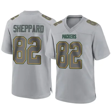 Youth Nike Green Bay Packers Will Sheppard Gray Atmosphere Fashion Jersey - Game