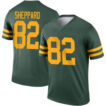 Youth Nike Green Bay Packers Will Sheppard Green Alternate Jersey - Legend