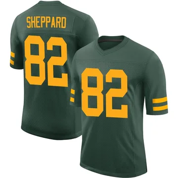 Youth Nike Green Bay Packers Will Sheppard Green Alternate Vapor Jersey - Limited