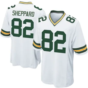 Youth Nike Green Bay Packers Will Sheppard White Jersey - Game