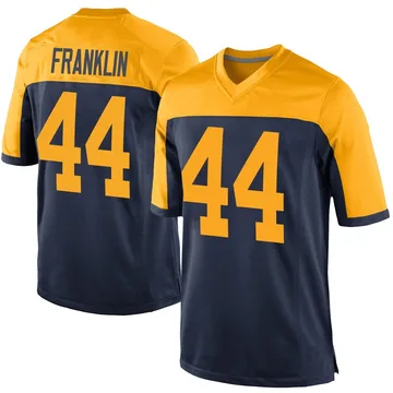 Youth Nike Green Bay Packers Zaire Franklin Navy Alternate Jersey - Game